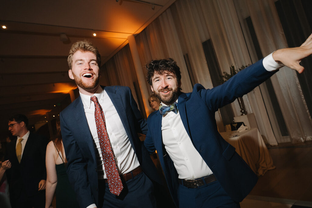 wedding dance floor photos at the ncma in raleigh